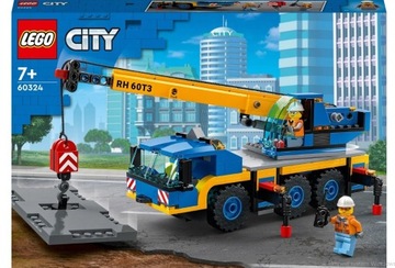 klocki LEGO City 60324 Żuraw samochodowy