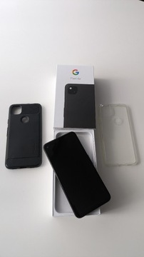 Google Pixel 4a + etui Spigen Rugged Armor 