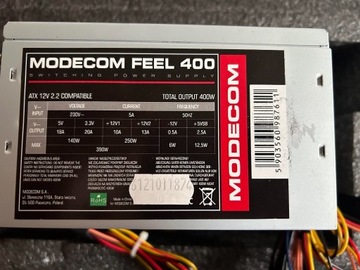 Zasilacz Modecom Feel 400W