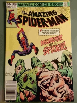 Amazing Spider-Man #228 (1982) Murder by Spider