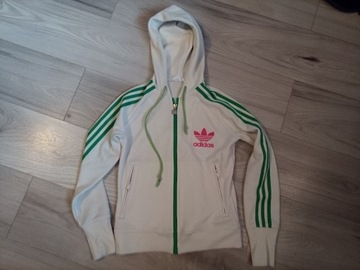 Bluza ADIDAS dziecięca z kapturem dł. 51 cm