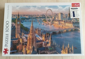 Puzzle Trefl Londyn 1000 elementów Londyn Nowe !