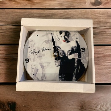 Zegar stojacy Merlyn Monreo 17 cm szklo