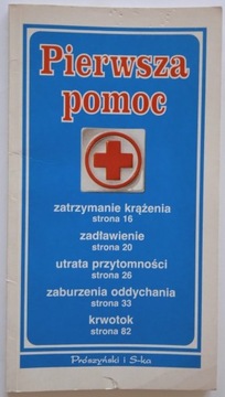 Książeczka Pierwsza pomoc - Prószyński i S-ka