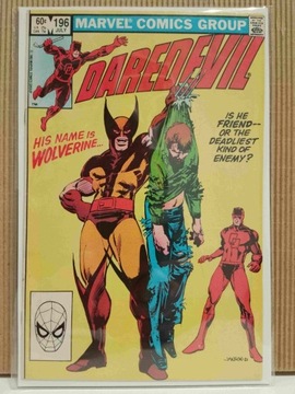 Daredevil #196 (Marvel 1982) Wolverine