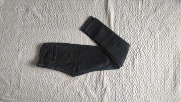 Klasyczne spodnie jeansowe jeans niski stan rurki 
