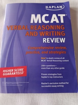 Kaplan MCAT verbal reasoning and writing review 