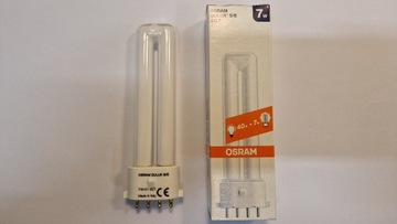 świetlówka OSRAM DULUX S/E 7W/827 2G7