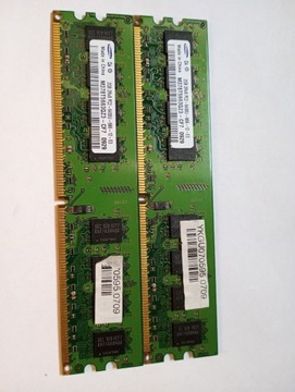 Samsung DDR2 2x2GB 4GB dwukanałowy 800MHz PC2-6400