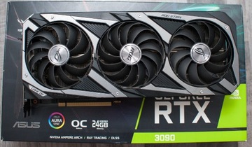 Asus RoG Strix OC Rtx 3090 24GB GDDR6X BOX