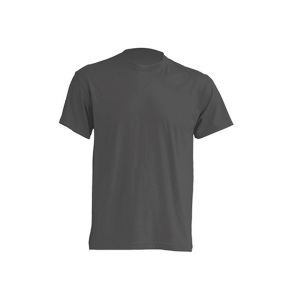Koszulka męska T-shirt JHK TSRA190 Grafitowa L