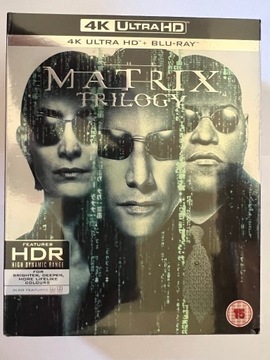 Matrix Trylogia 4k Ultra HD Bluray PL nowa w folii