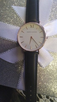 Zegarek Martin Valentine unisex pozłacana koperta.