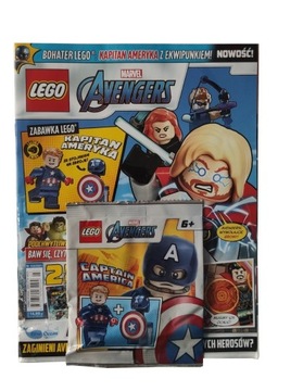 Magazyn Czasopismo LEGO Marvel- 03/2021 - Captain America