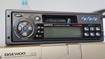 Radio Daewoo AKF-0315RC + zmieniarka 10CD AKD-100