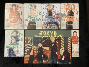 tokyo revengers 1-5 manga zakładka kalendarz