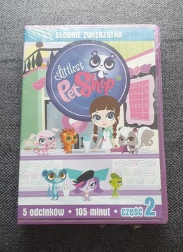 DVD Słodkie Zwierzątka Littlest PetShop Część 2