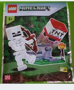 LEGO Minecraft Wyrzutnia TNT  Szkielet 662102
