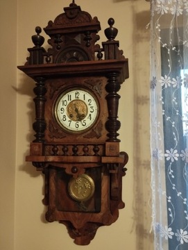 Stary zegar Gustav Becker 