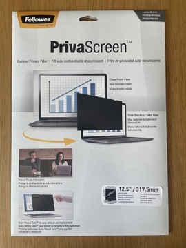 Filtr prywatyzujący Fellowes PrivaScreen 12,5”