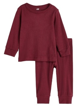 Zestaw w prążki x2, Sweter/Bluza+Spodnie 74 H&M