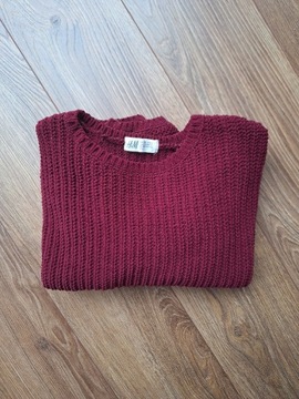 Sweterek dziewczęcy H&M 134/140