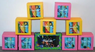 HAPPY SOCKS Skarpety 3 pary Męskie GIFT BOX 41-46 