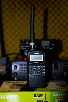 Skaner radiowy Uniden EZI33XLT Plus.Można naprawdę wiele odsłuchać.
