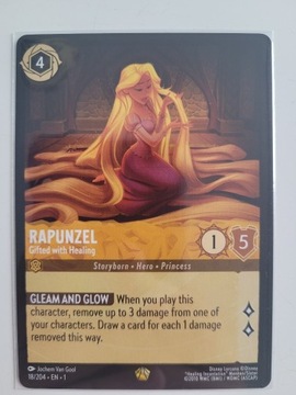 Disney Lorcana:Rapunzel Gifted with Healing (1TFC)