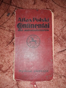 Atlas Polski Continental przedwojenny