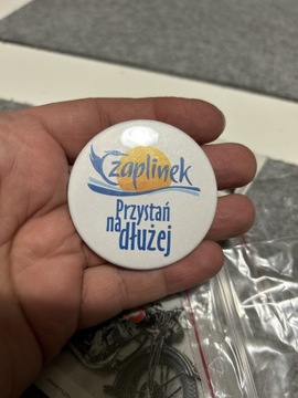 CZAPLINEK PRZYSTAŃ NA DŁUŻEJ - BUTTON - TEMPELBURG