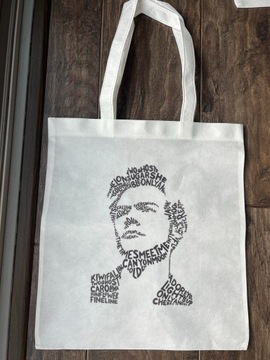 biała torba tote bag Harry Styles