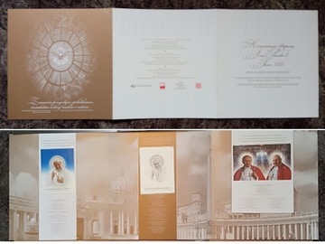 Folder - Kanonizacja papieży J.P.II i Jana XXIII