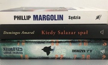 Zestaw thrillerów Margolin, Amaral, Kazinski