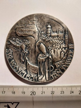 Medal Przybycie Cystersów do Oliwy JP II