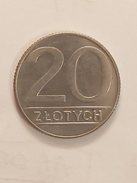 374 Polska 20 złotych, 1989