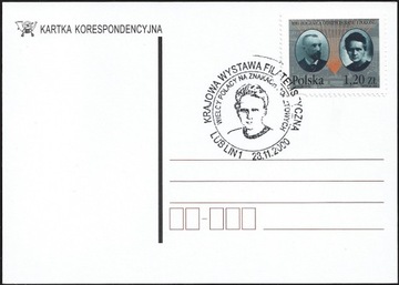 Maria Curie Wielcy Polacy na znaczkach pocztowych