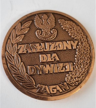 MEDAL - ZASŁUŻONY DLA DYWIZJI ŻAGAŃ