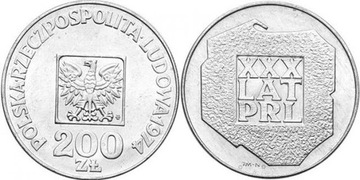 200 ZŁOTYCH XXX LAT PRL