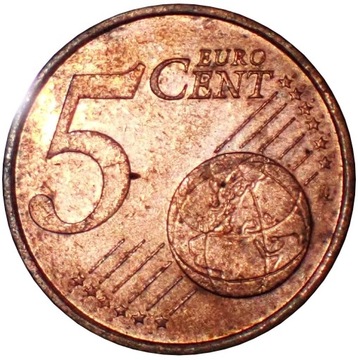 Euro-Strefa Francja 5 eurocentów z 1999 roku OMO 