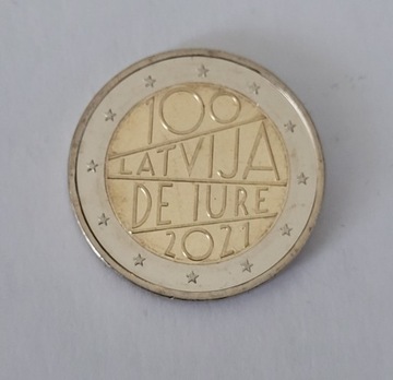 2 Euro LATVIJA 2021