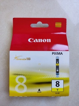 Tusz do drukarki Canon Pixma CLI-8Y + gratis