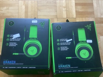 Słuchawki Razer kraken green