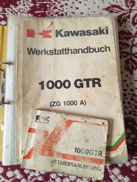 Kawasaki GTR1000 obsługi napraw manual  instrukcja