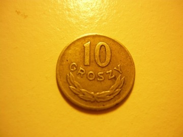 Moneta 10 groszy z 1949r bzm,nikiel