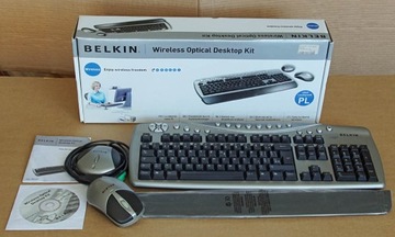 Belkin bezprzewodowy zestaw (klawiatura + mysz)