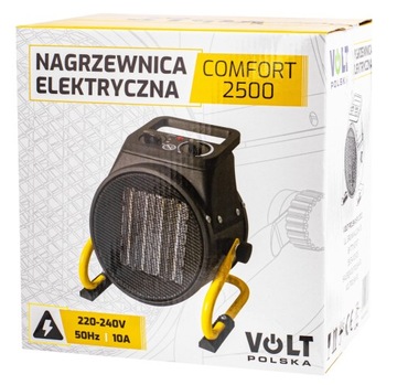 Nagrzewnica elektryczna 2,5 kW COMFORT VOLT POLSKA