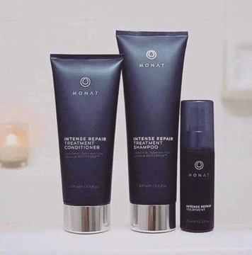 Monat Intense repair system szampon odżywka spray