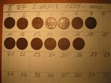 2 grosze 1936r II RP