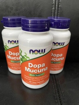 NOW FOODS DOPA MUCUNA 90 kaps 